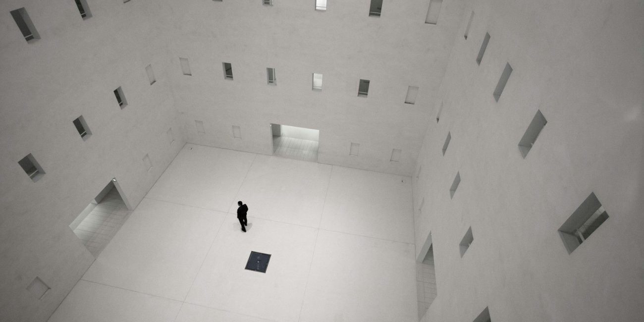 white and gray floor tiles